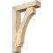 Ekena Millwork Imperial Block Rough Sawn Bracket w/ Offset Brace, Douglas Fir, 6"W x 24"D x 36"H BKT0604X24X36IMP05RDF - alternate 1